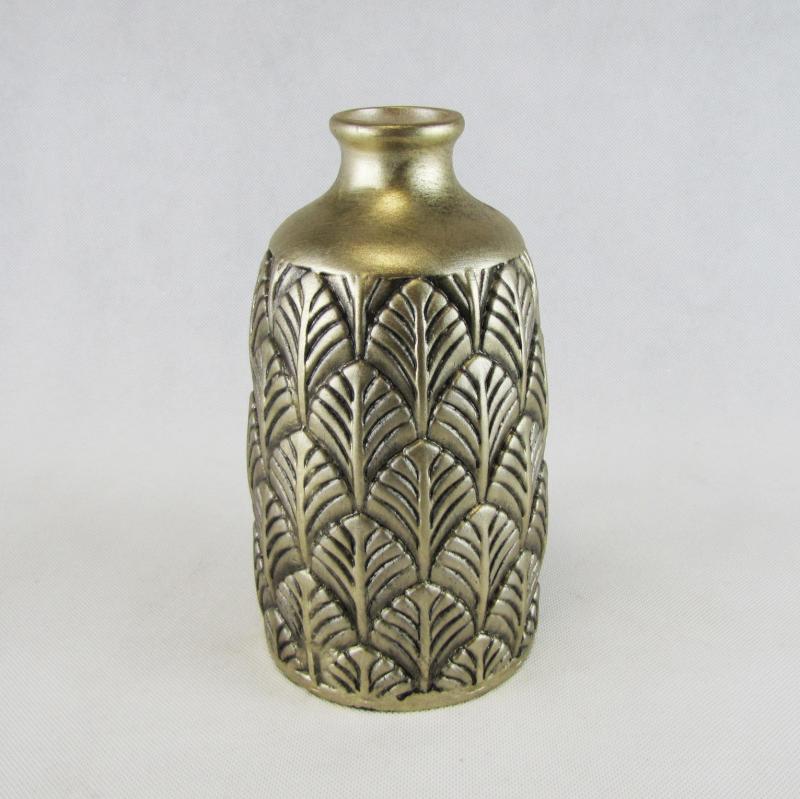 WAZON CERAMICZNY STARE ZŁOTO