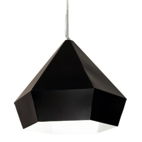 LAMPA WISZĄCA DIAMANTE BLACK