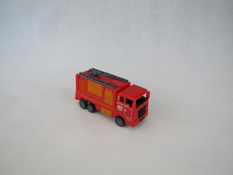 Auta straży pożarnej seria fire truck plastik 12cm