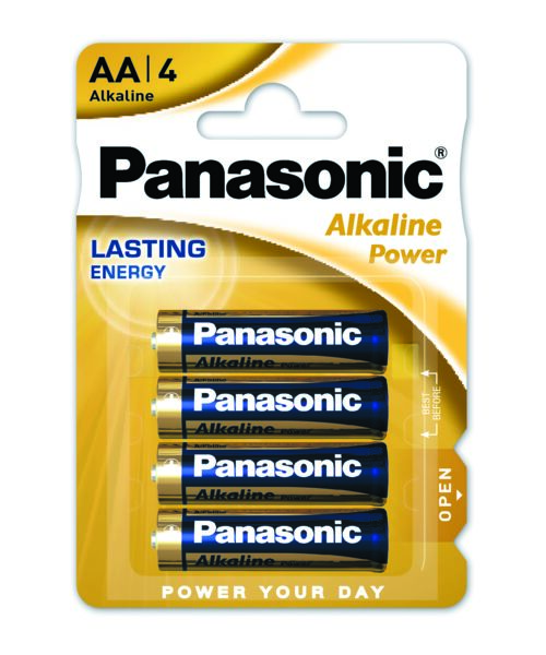Baterie alkaiczne R6/AA Panasonic 4szt.