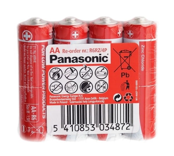 Baterie R6/AA Panasonic 4szt.