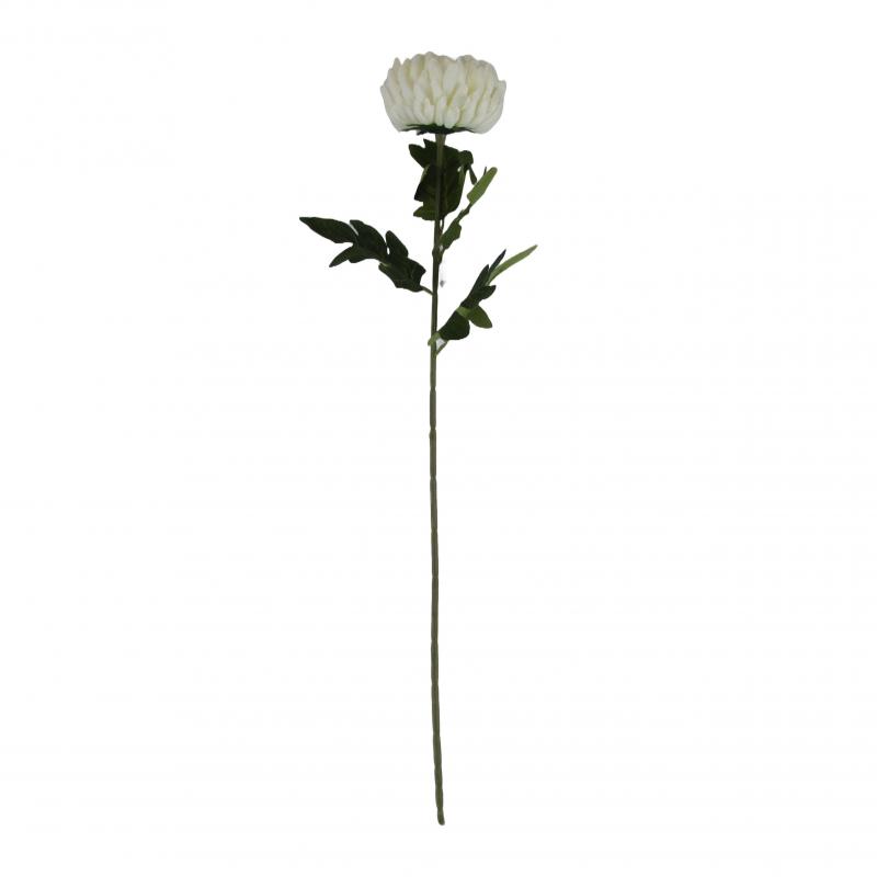 Chryzantema 75cm biała