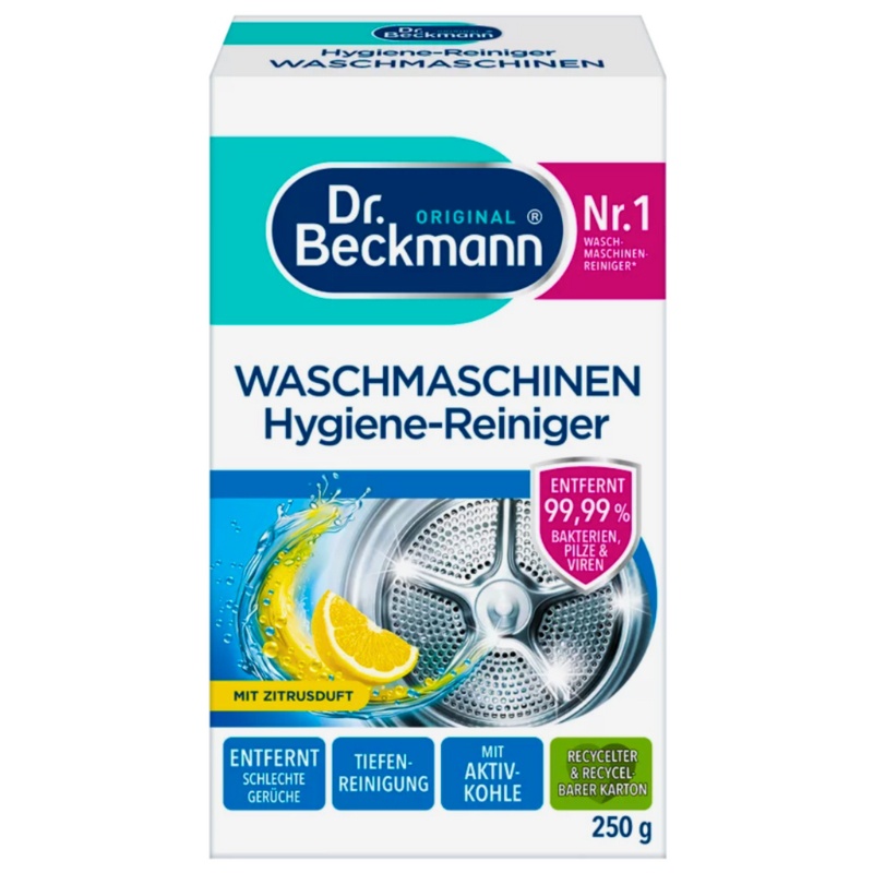 Środek do czyszczenia pralek Dr. Beckmann proszek 250g