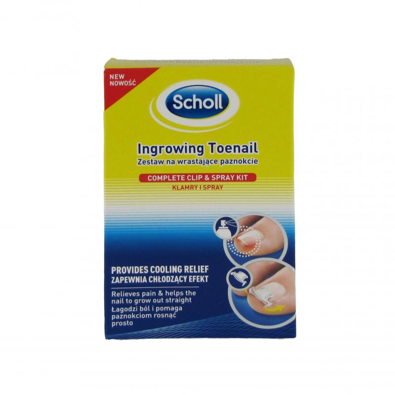 ZESTAW NA WRASTAJĄCE PAZNOKCIE SCHOLL