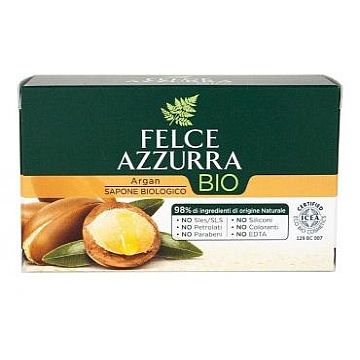 Mydło w kostce Felce Azzurra BIO 125g Argan