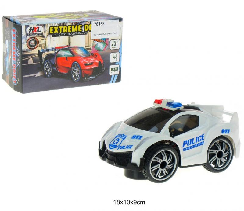 AUTO POLICJA NA BATERIE