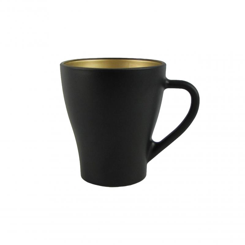 KUBEK HUGO 360ML GOLD MAT