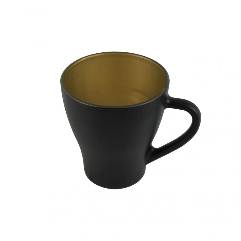 KUBEK HUGO 360ML GOLD MAT