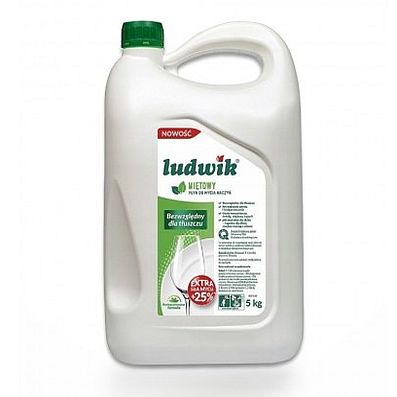 PŁYN DO MYCIA NACZYŃ LUDWIK 5L MIĘTA