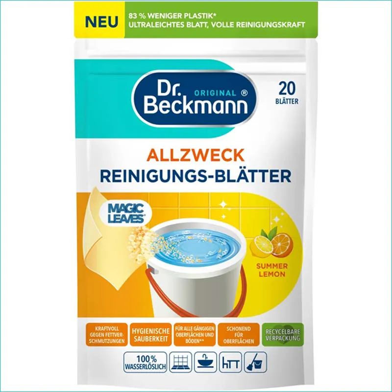 Dr. Beckmann Listki do podłóg 20szt.