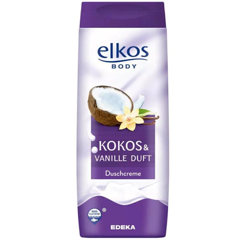ELKOS ŻEL POD PRYSZNIC 300ML KOKOS I WANILIA