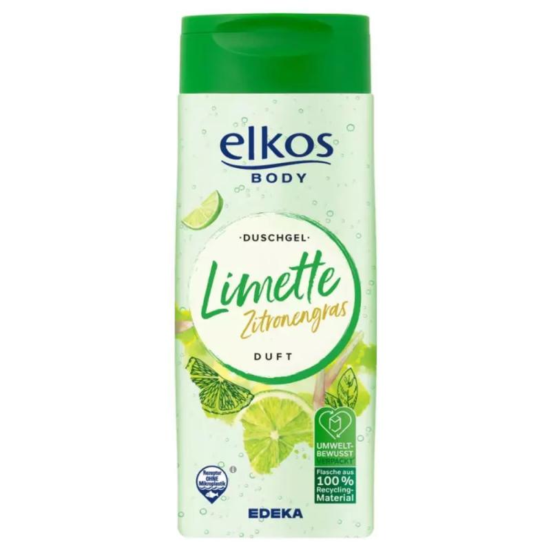 ELKOS ŻEL POD PRYSZNIC 300ML LIMONKA I TRAWA CYTRYNOWA