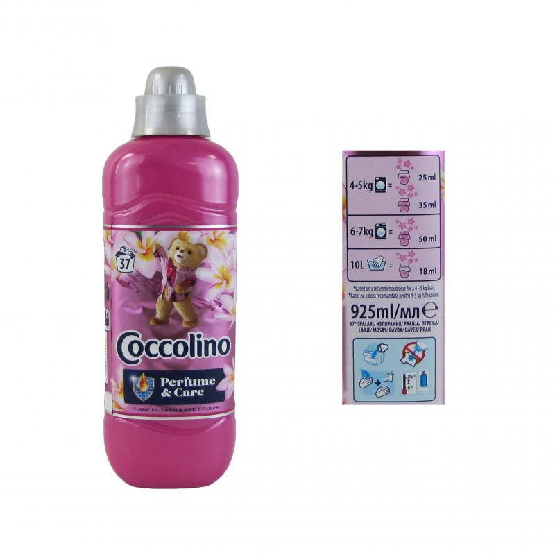 Coccolino płyn do płukania 0,925L (37 prań)<br>Perfume & Care - Tiare Flower & Red Fruits