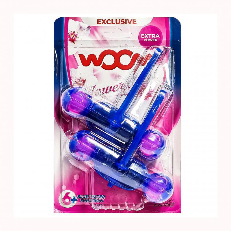 Woom Flowers Zawieszka do WC Barwiąca Wodę 2 x 55G