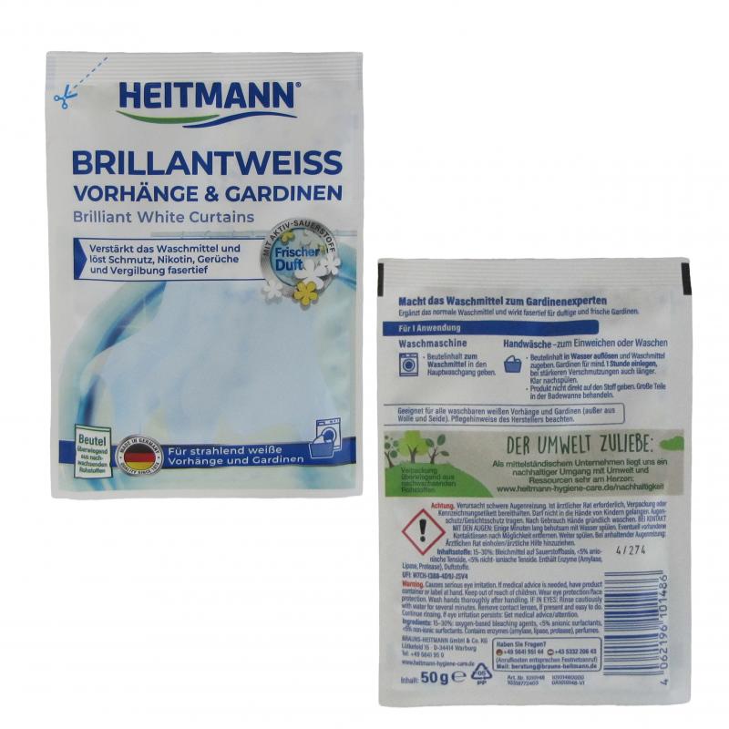 Wybielacz do firan HEITMANN saszetka 50g