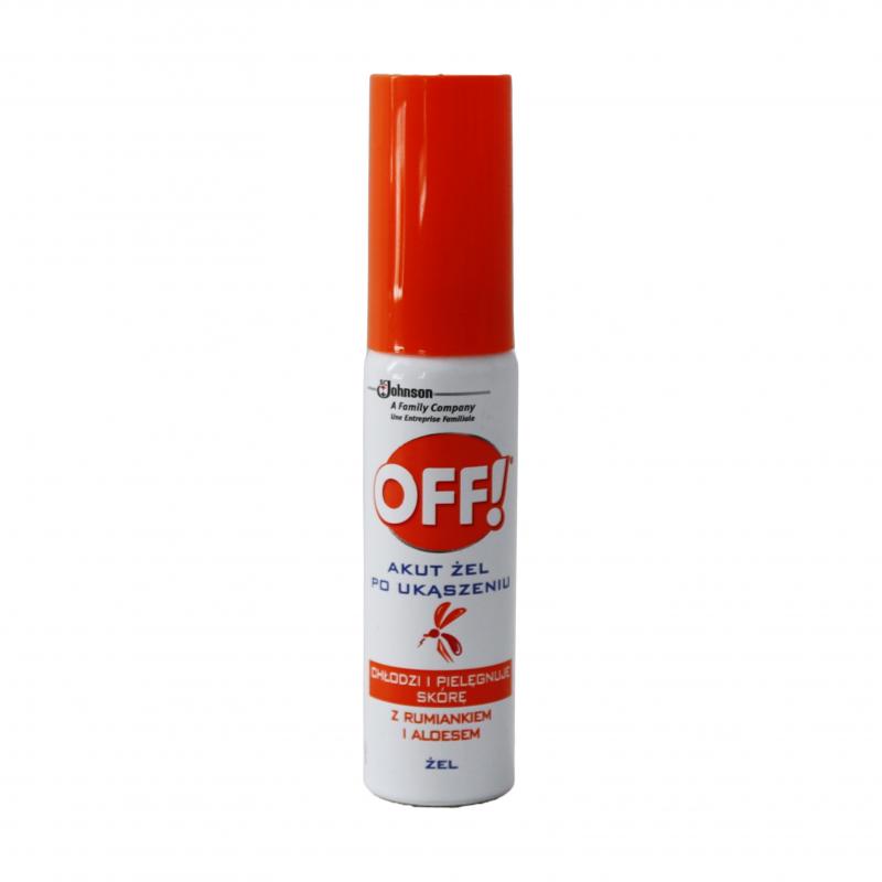 OFF! Akut żel po ukąszeniu, chłodzi i pielęgnuje skórę 25ml